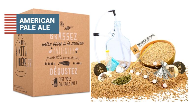 Kit complet de Brassage Artisanal de Bière Ambrée 5 Litres Mon Kit à Bière  - Shop'Home